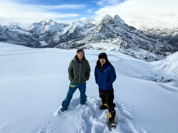 Climbing Mera Peak