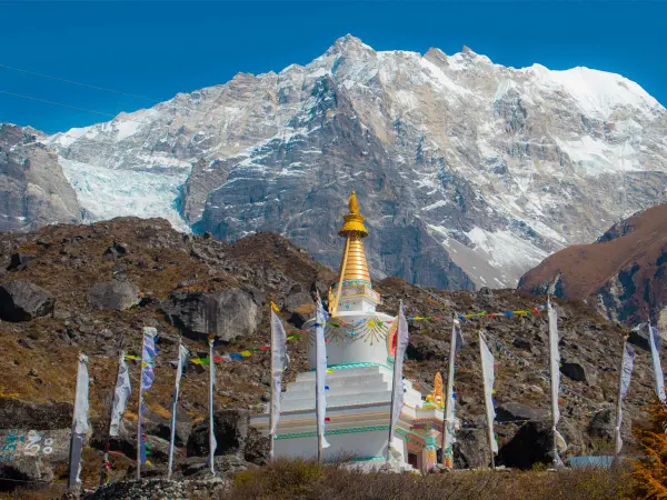 Langtang Valley Trek Stupa