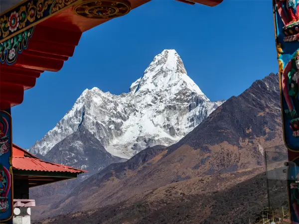 Tengboche Monastry Amadablam