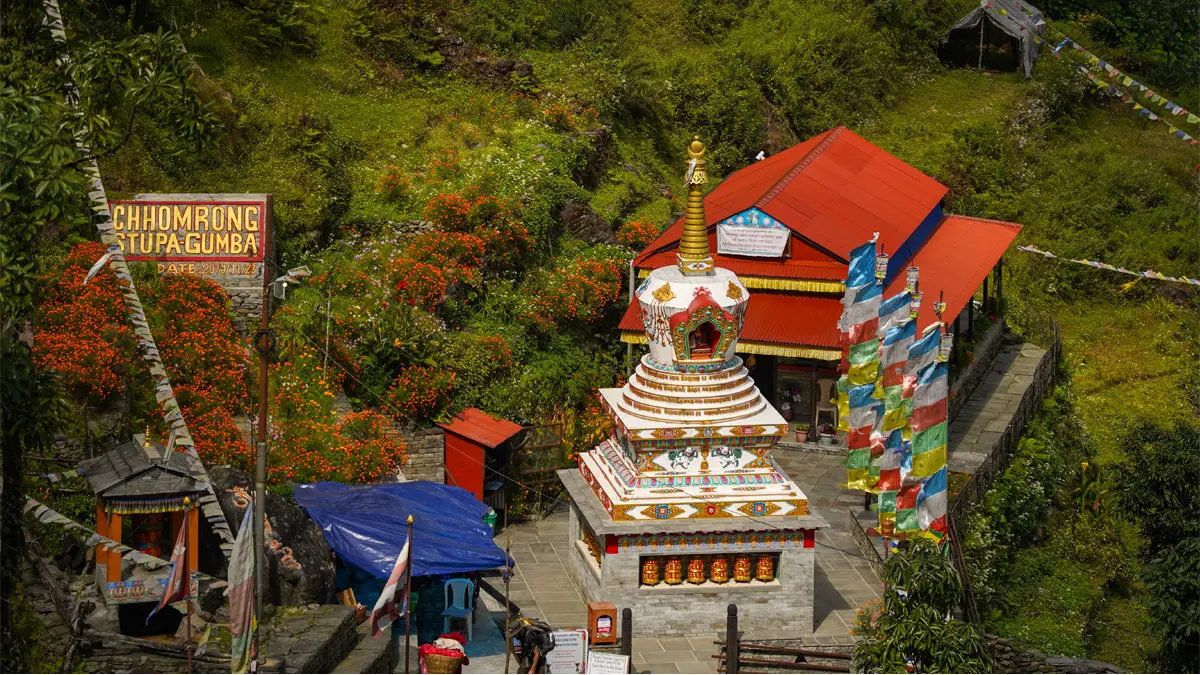 annapurna base camp trek with poonhill chhomrung