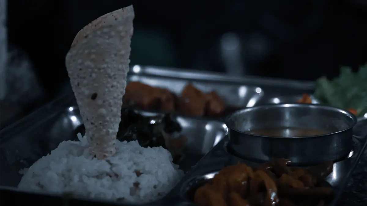 annapurna base camp trek with poonhill food